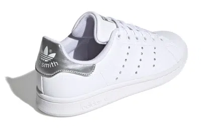 Adidas Originals (gs)  Stan Smith J Shoes 'white Silver'
