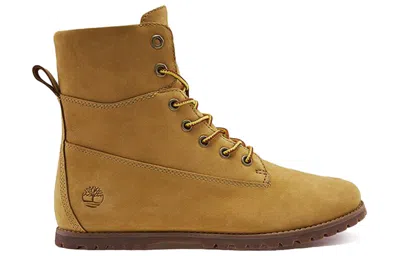 Timberland High Top Lace-up Shoes In Brown