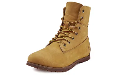Timberland High Top Lace-up Shoes In Brown