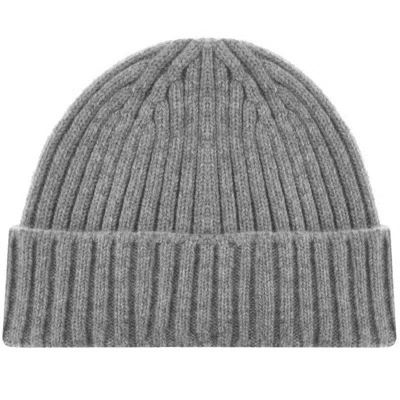 Belstaff Lambswool Watch Beanie Grey
