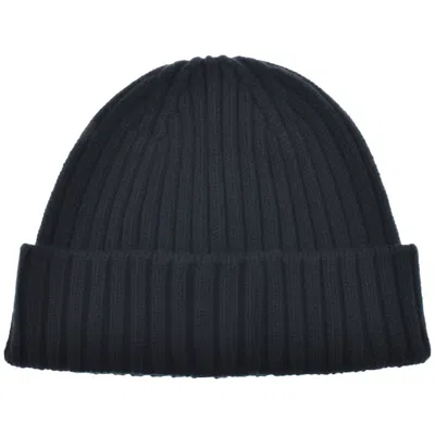 Belstaff Lambswool Watch Beanie Navy