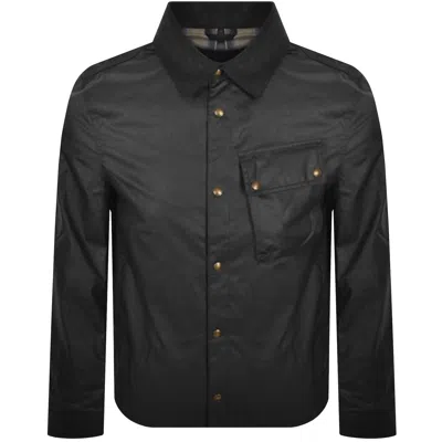 Belstaff Ground Jacket With Chest Pocket And Velvet Collar
