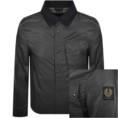 Belstaff Ground Jacket With Chest Pocket And Velvet Collar