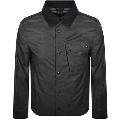 Belstaff Ground Jacket With Chest Pocket And Velvet Collar