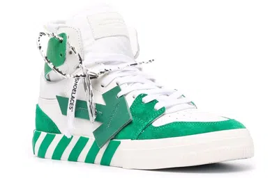 Off-white Vulcanized High-top 'green White' In White