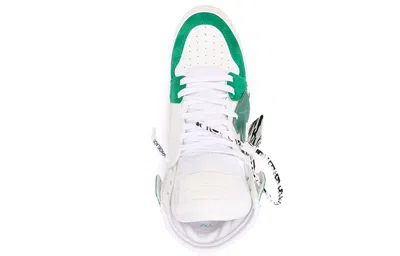 Off-white Vulcanized High-top 'green White' In White