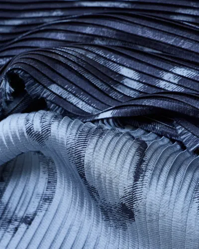 Giorgio Armani Pleated Silk-blend Scarf