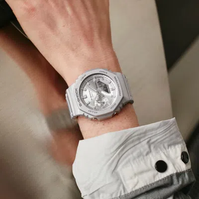 Casio G-shock Digital-analog 'silver' In Metallic