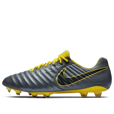 Nike Tiempo Legend 7 Elite Fg 'dark Grey Opti Yellow' In Multi