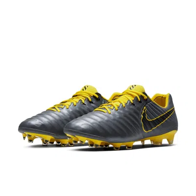 Nike Tiempo Legend 7 Elite Fg 'dark Grey Opti Yellow' In Multi