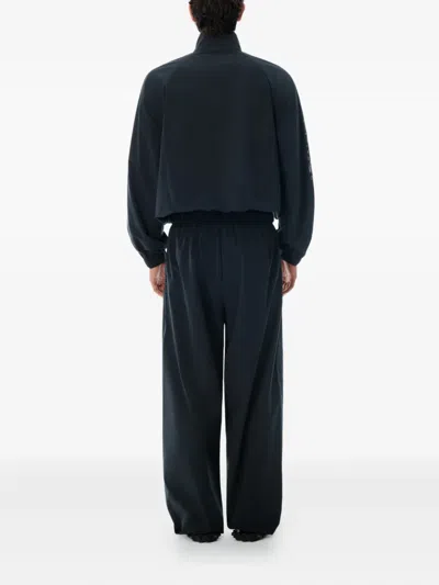 Alexander Wang Logo Track Jacket In Blue