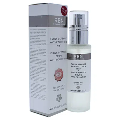 Ren Flash Defence Anti-pollution Mist By  For Unisex - 2.02 oz Mist
