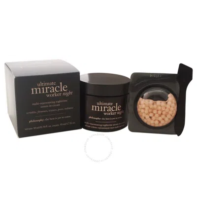 Philosophy Ultimate Miracle Worker Night By  For Unisex - 1.7 oz Serum