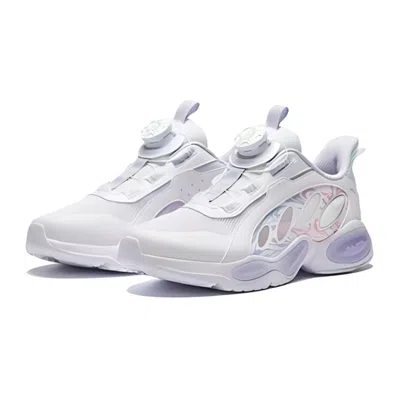 Anta (gs)  Running Series Sneakers 'white Purple'