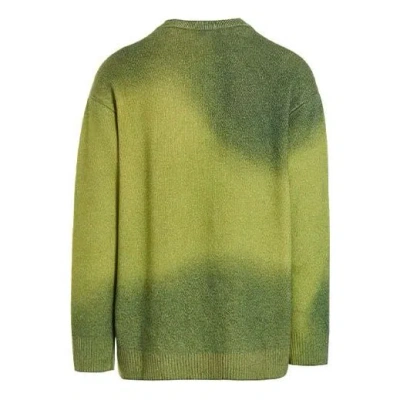 A-cold-wall* Gradient Cardigan Sweaters 'olive' In Green