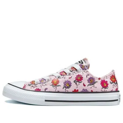 Converse Chuck Taylor All Star Canvas Shoes K 'pink Purple Multicolor'