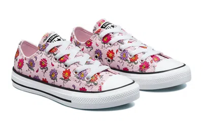 Converse Chuck Taylor All Star Canvas Shoes K 'pink Purple Multicolor'