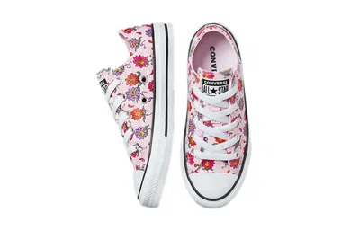 Converse Chuck Taylor All Star Canvas Shoes K 'pink Purple Multicolor'