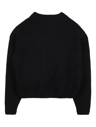 Michael Kors Sequin-embellished Jumper In Black
