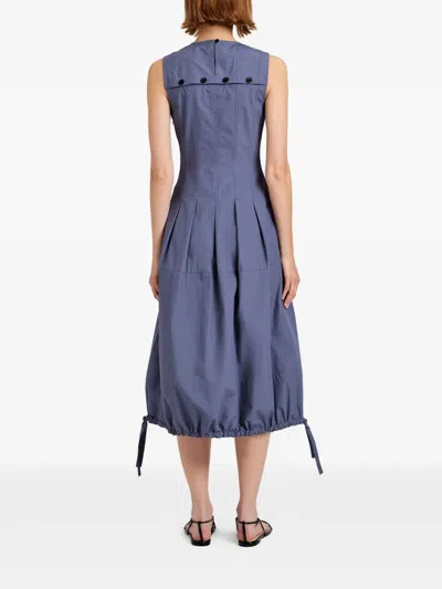 Proenza Schouler White Label Pleated Sleeveless Dress