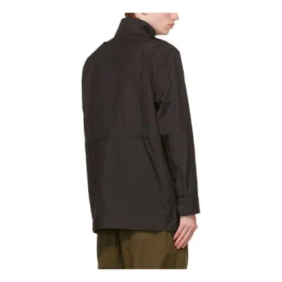 A-cold-wall* Elastic-waist Windproof Field Jacket In Black