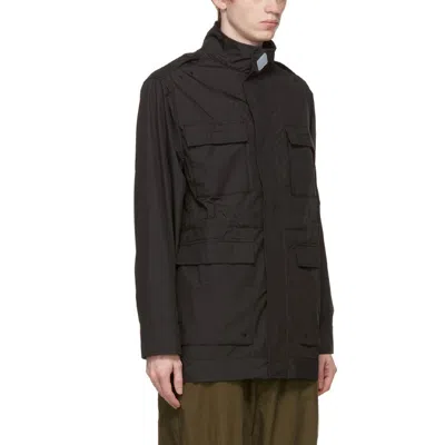 A-cold-wall* Elastic-waist Windproof Field Jacket In Black
