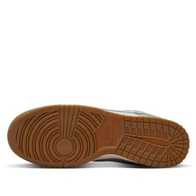 Nike Dunk Low Retro Se 'light Silver Light Army Sail' In Green