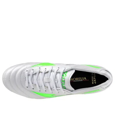Mizuno Morelia Ii Made In Japan Fg 'frontier Pack White Green Gecko' In Gray