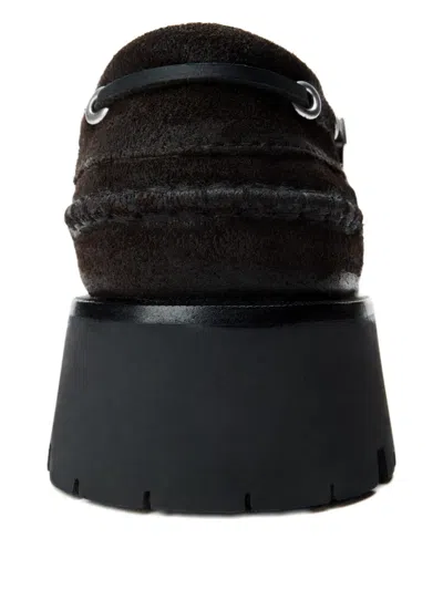 Alexander Wang Lace-up Derby Shoes In Black