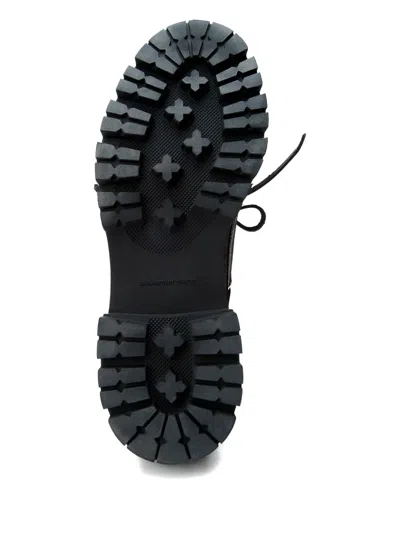 Alexander Wang Lace-up Derby Shoes In Black