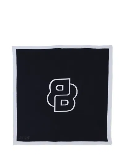 Bosswear Logo-embroidered Cotton Blanket
