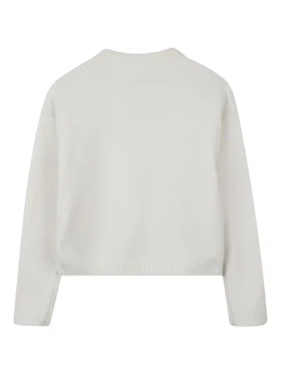 Michael Kors Logo-embellished Sweatshirt In White