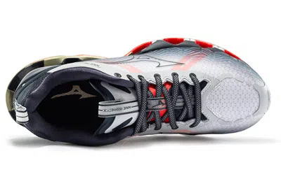 Mizuno (wmns)  Wave Prophecy X 10 'grey Red' In Gray