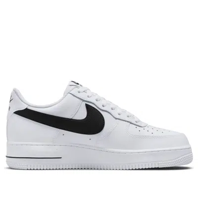Nike Air Force 1 '07 'cut Out Swoosh - White Black'