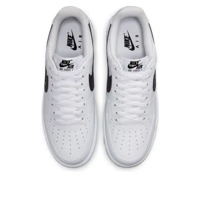Nike Air Force 1 '07 'cut Out Swoosh - White Black'