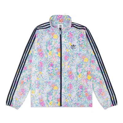 Noah X Adidas Floral Paisley Windbreaker Jacket 'multi' In Multi