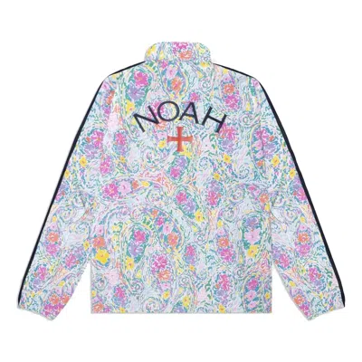 Noah X Adidas Floral Paisley Windbreaker Jacket 'multi' In Multi