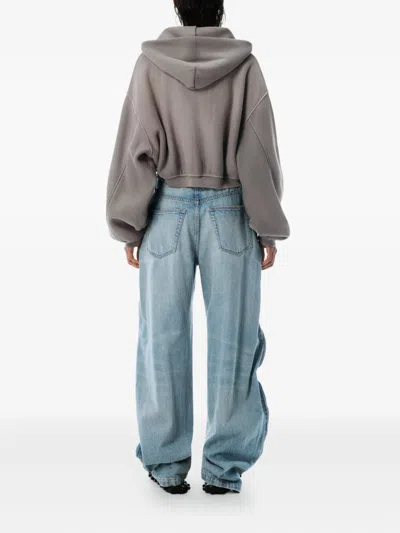 Alexander Wang Zip-detail Jeans In Blue