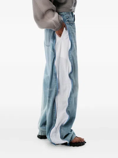 Alexander Wang Zip-detail Jeans In Blue