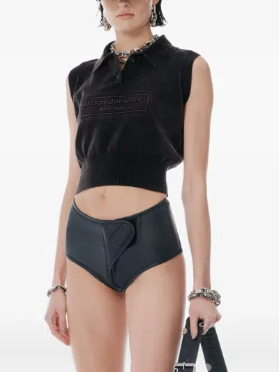 Alexander Wang Polo Style Sleeveless Top