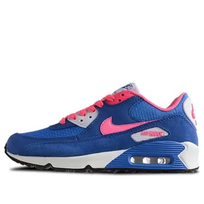 Nike (gs)  Air Max 90 2007 'hyper Cobalt Pink' In Blue