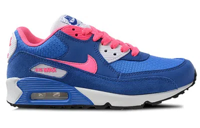 Nike (gs)  Air Max 90 2007 'hyper Cobalt Pink' In Blue