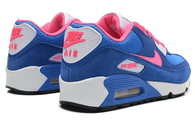 Nike (gs)  Air Max 90 2007 'hyper Cobalt Pink' In Blue