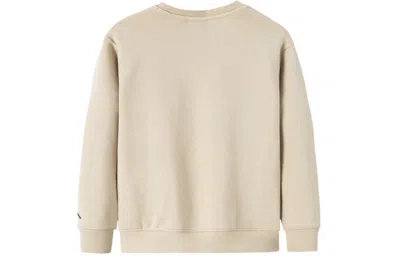 Air Jordan (gs)  Words Pullover Sweatshirt 'beige' In Neutral