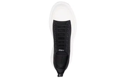 Alexander Mcqueen Tread Slick 'black Off White' In White
