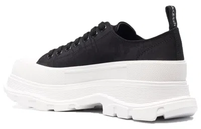 Alexander Mcqueen Tread Slick 'black Off White' In White