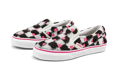 Vans (ps)  Classic Slip-on 'sherpa Floral Checkerboard'