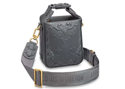 Pre-owned Louis Vuitton Men's  Cruiser Messenger In Dark Shadow Gray