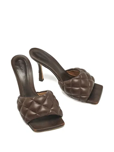 Pre-owned Bottega Veneta Quilted Leather Sandals
