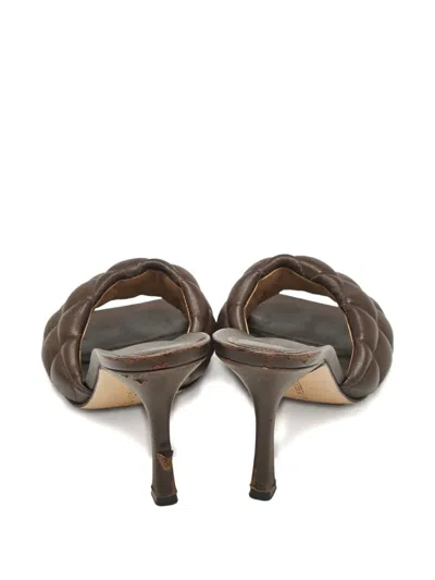 Pre-owned Bottega Veneta Quilted Leather Sandals